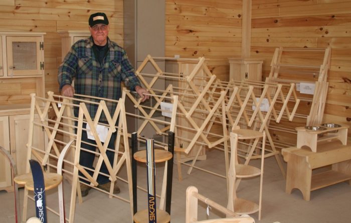“I BELIEVE HARD WORK KEEPS US GOING” — 81 years young and his Woodmaster business is great