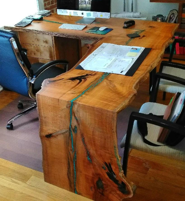 How to make a machine-flat hardwood tabletop